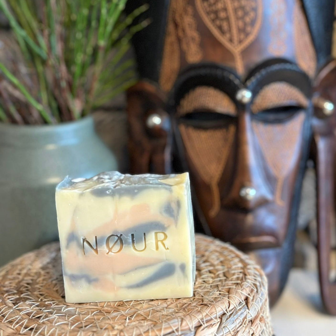 nour seife-african sun, bei sensitiver Haut, tonkabohne grapefruit Duft