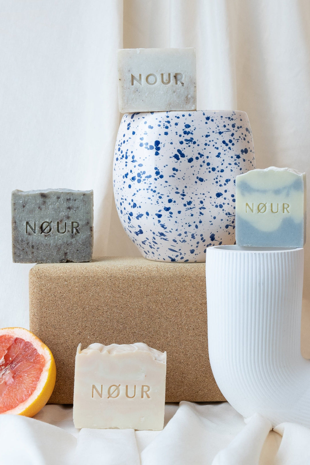 nour seifen mit dekoration
