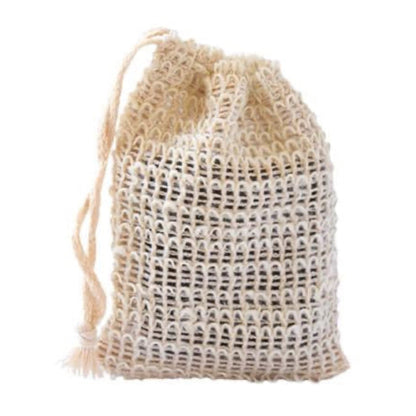 Reise seifensaeckchen, seifenschaumbeutel aus biobaumwolle