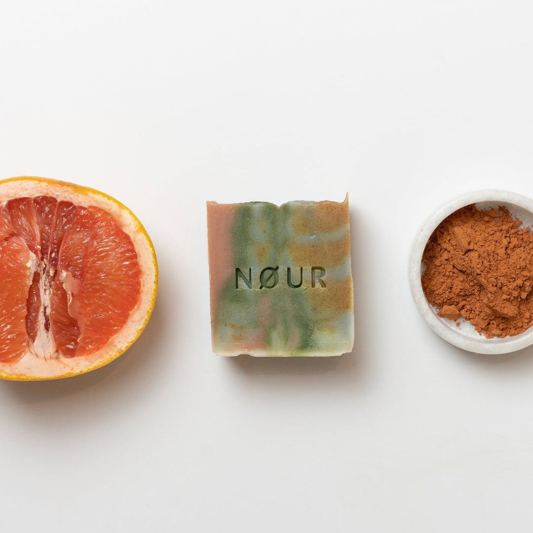 wild color mit roter tonerde und halber orange